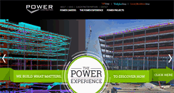 Desktop Screenshot of powerconstruction.net